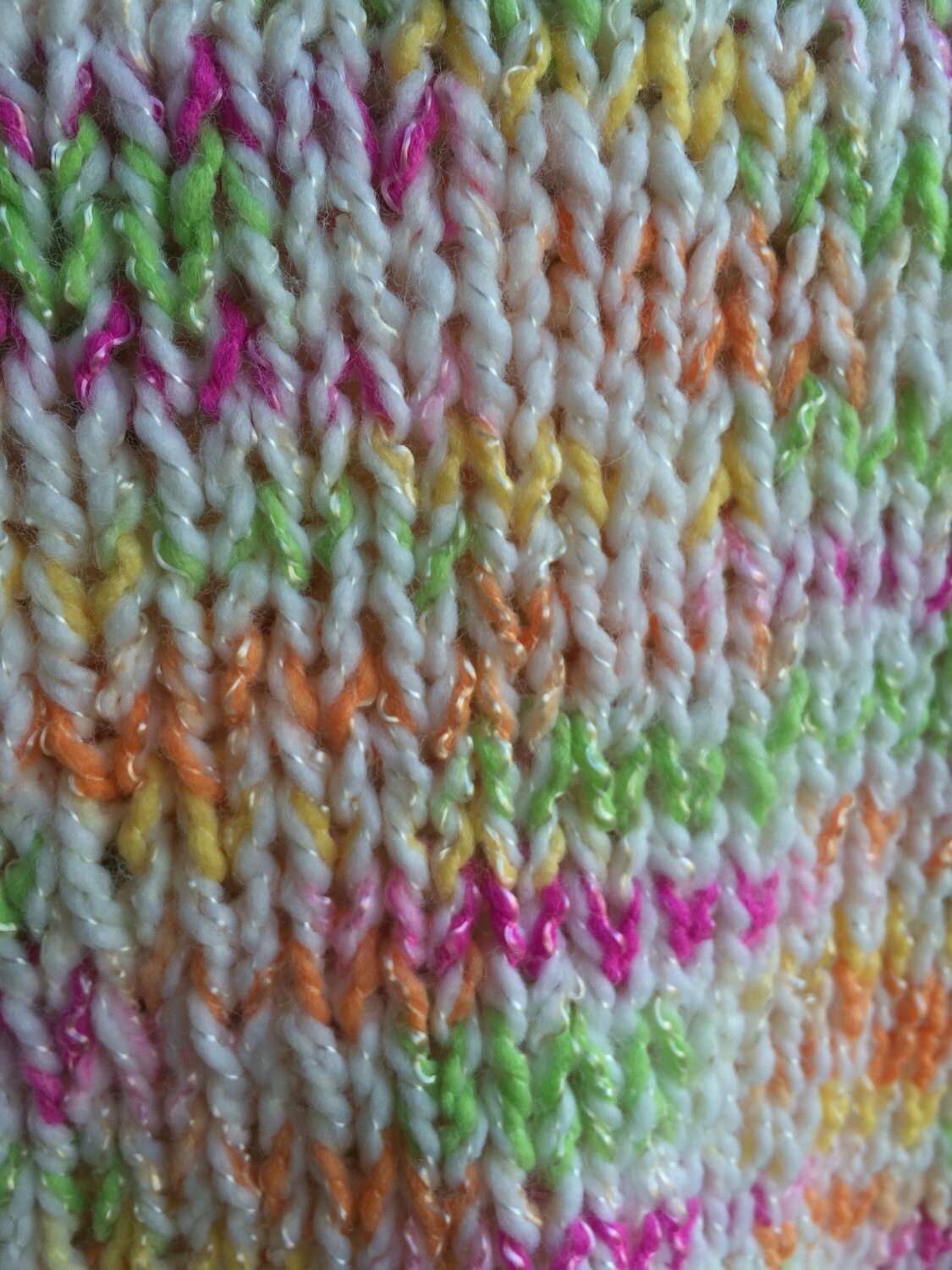 Sale / knit baby blanket / ready to ship / baby blanket knit / boho