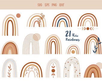 Download Modern Rainbow Etsy