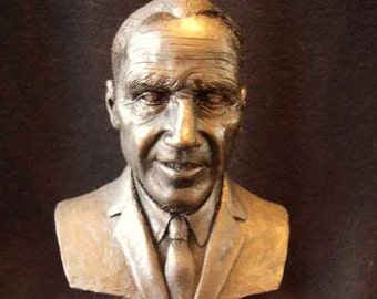Bill Shankly Liverpool Football Club Manager Bust Figurine Sculpture By LEGENDS FOREVER