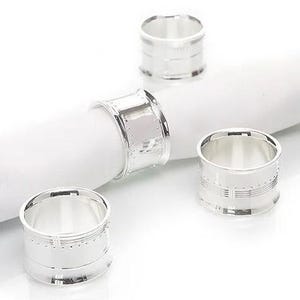 Juego de 4 anillos para servilletas de grogrén Vera Wang Wedgwood, nuevos en caja. Precio habitual: 80 GBP.