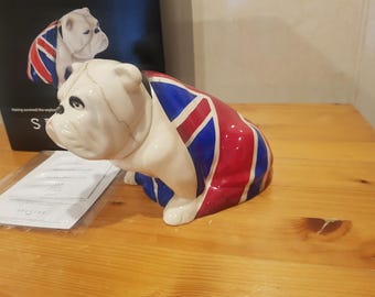 Royal Doulton Jack the Bulldog Figurine, James Bond 007 Spectre