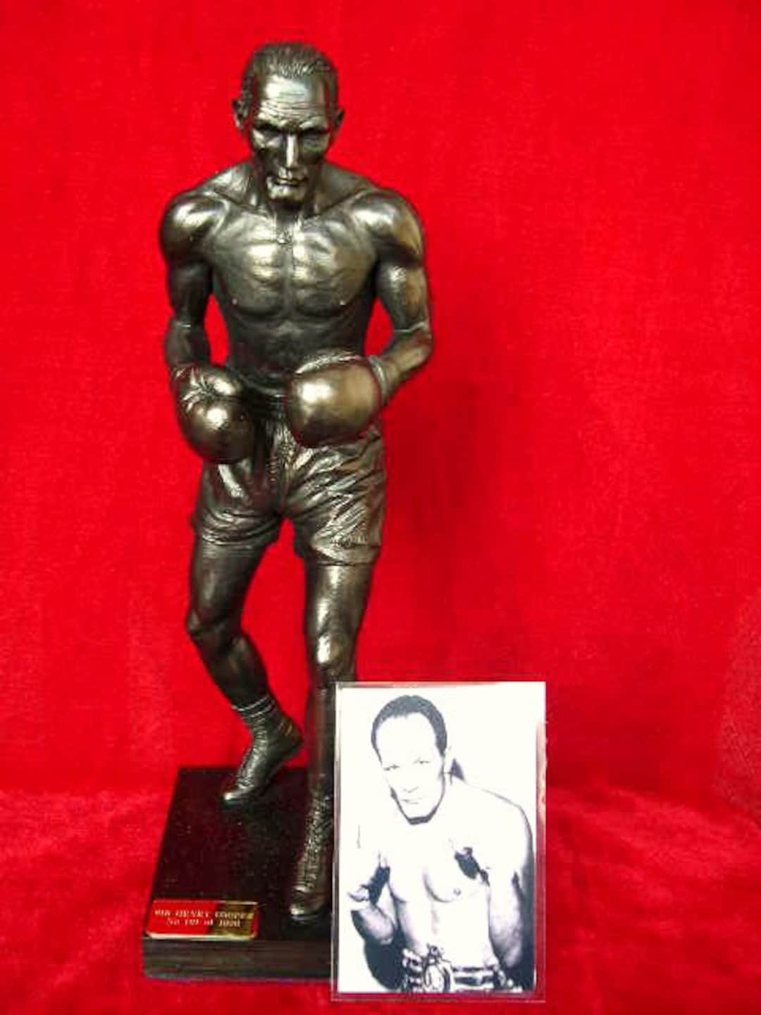 Carte Blanche Signée Par Sir Henry Cooper – Légende De La Boxe, Années 60
