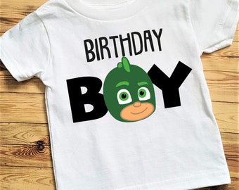 Download Pj Masks Birthday Shirt Etsy