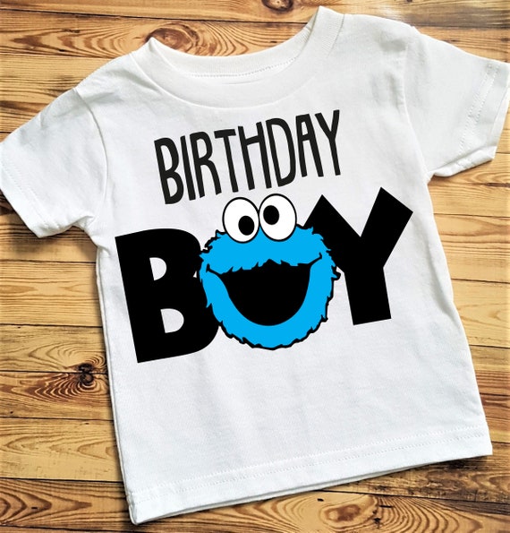 sesame street first birthday shirt