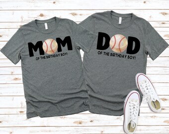 Baseball Birthday Shirts | Family Baseball Birthday Shirts | Matching Baseball Birthday Shirts | Matching Baseball Boy's Shirt