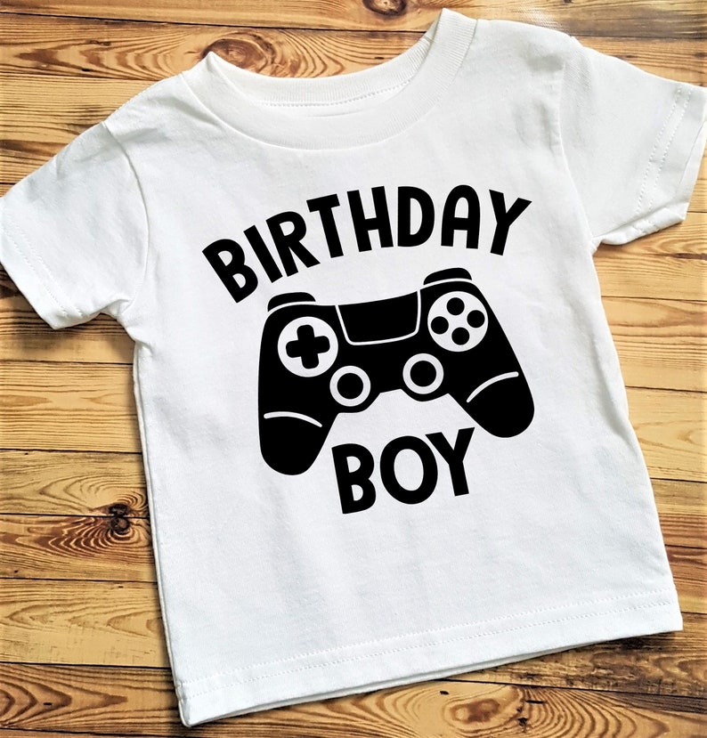 Birthday Boy Controller Shirt Birthday Boy Shirt Kids Birthday Shirt Birthday Boy Gamer Shirt Game Controller Shirt Birthday Boy Tee Shirt