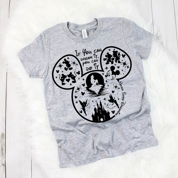if you can dream it you can do it t shirt