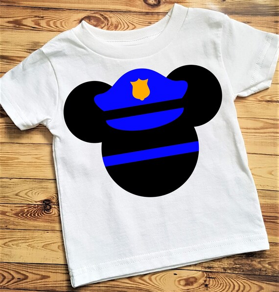 disney police shirt