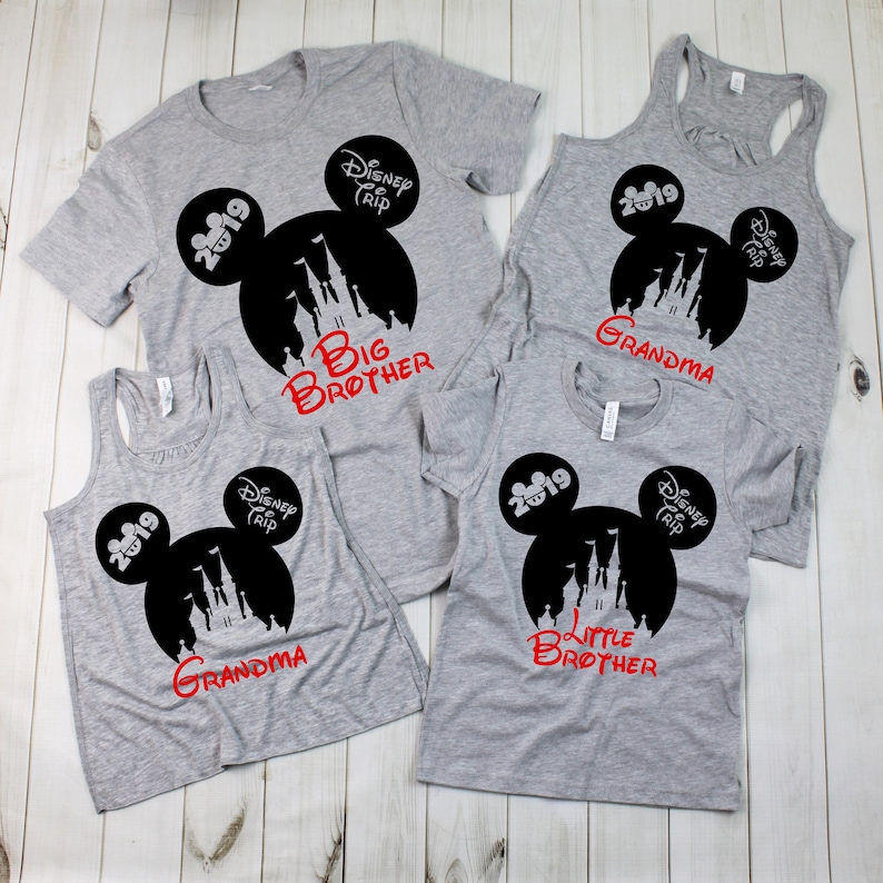 custom disney shirts for family