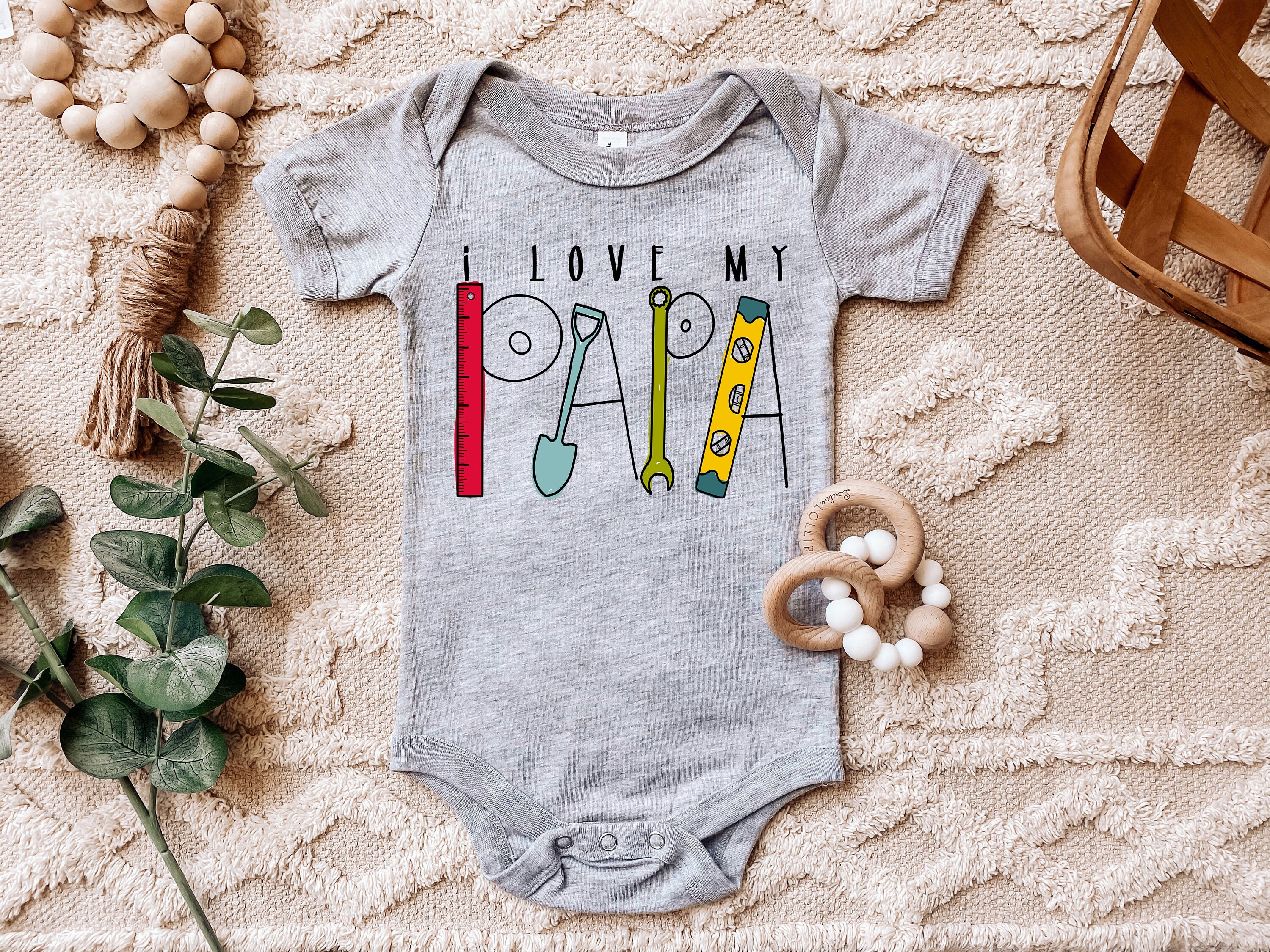 I Love Mama Papa Love Me Matching Twin Clothes Infant Baby Summer