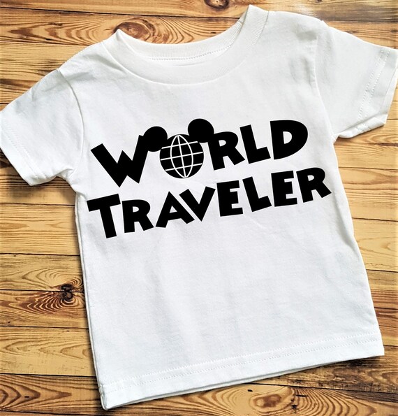 world traveler disney shirt