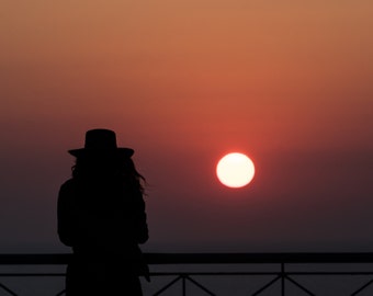 SANTORINI PHOTOGRAPHY, Greece, Sunset, Print, Poster, Art,  Santorini, Greek Islands, Colorful, Travel Photography