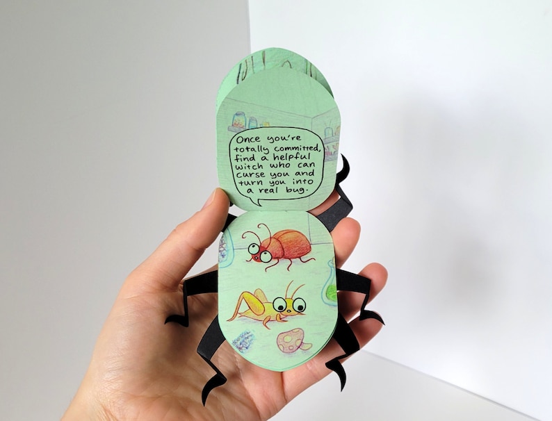 How To Be a Bug Mini-Comic Zine image 6