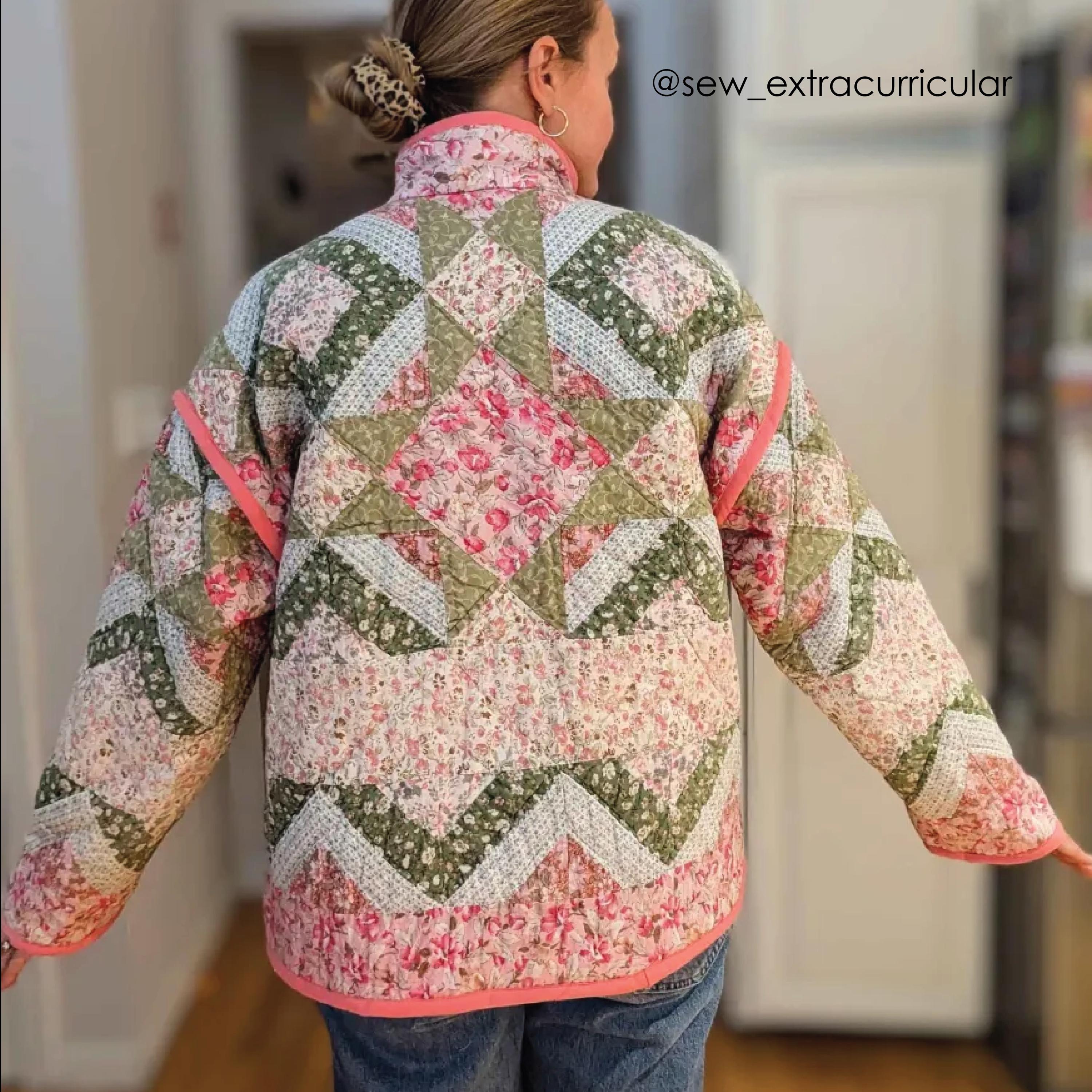 Cardamom Reversible Quilt Jacket Sewing Pattern - Etsy