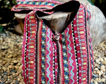 Crossbody bag Tribal Boho Bag Sling bag Hippies Ikat Aztec style