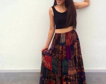 hippie skirts and dresses