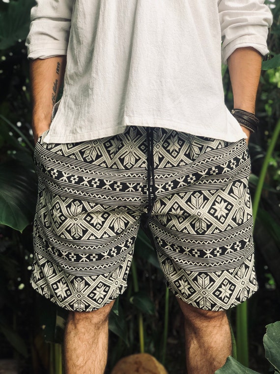 Tribal Aztec Lkat Shorts Men Unique 