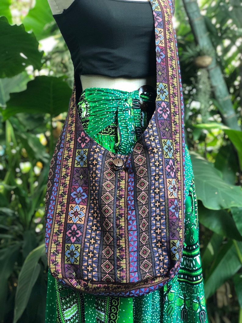 Crossbody Bag Tribal Boho Bag Sling Bag Hippies Ikat Aztec | Etsy