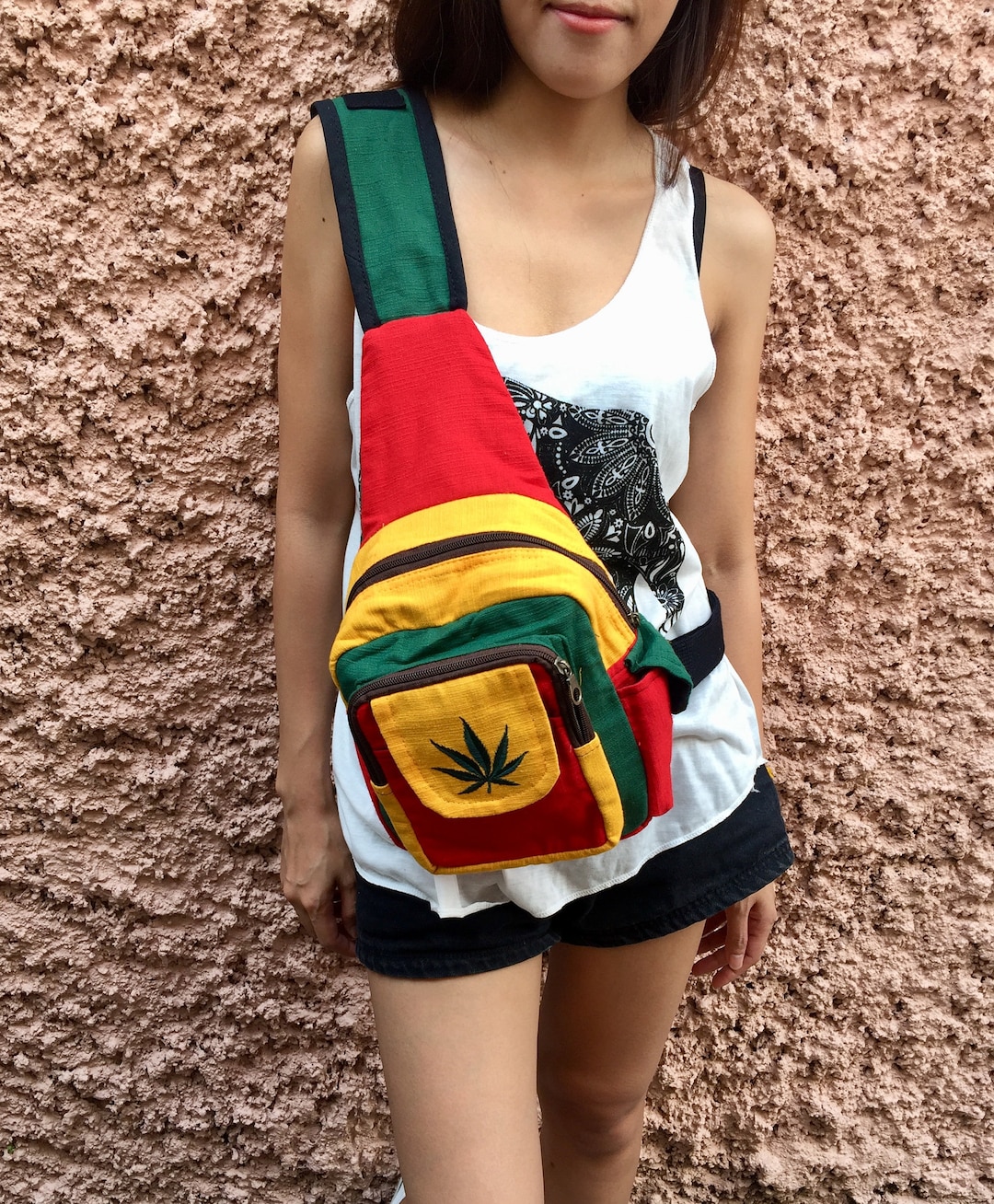 Urban Backwoods Rasta Scarf Borse riutilizzabili per la Spesa
