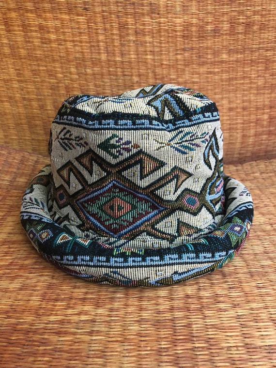 Navajo Hippie Bucket Hat Nomadic Boho 