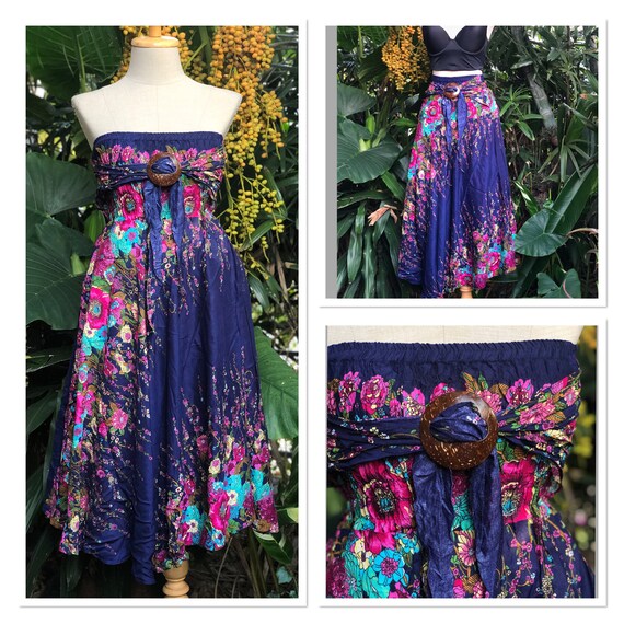 Dislsokrhov Abito estivo da donna, lungo, alla moda, maxi abito da