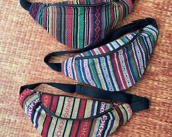 Gürteltasche Aztec Styles Festival Tribal Gürteltasche Radsport Hüfttasche Reise phanny Taille gewebt Tasche Hippie Boho Geschenk für Männer Frauen Brennender Mann