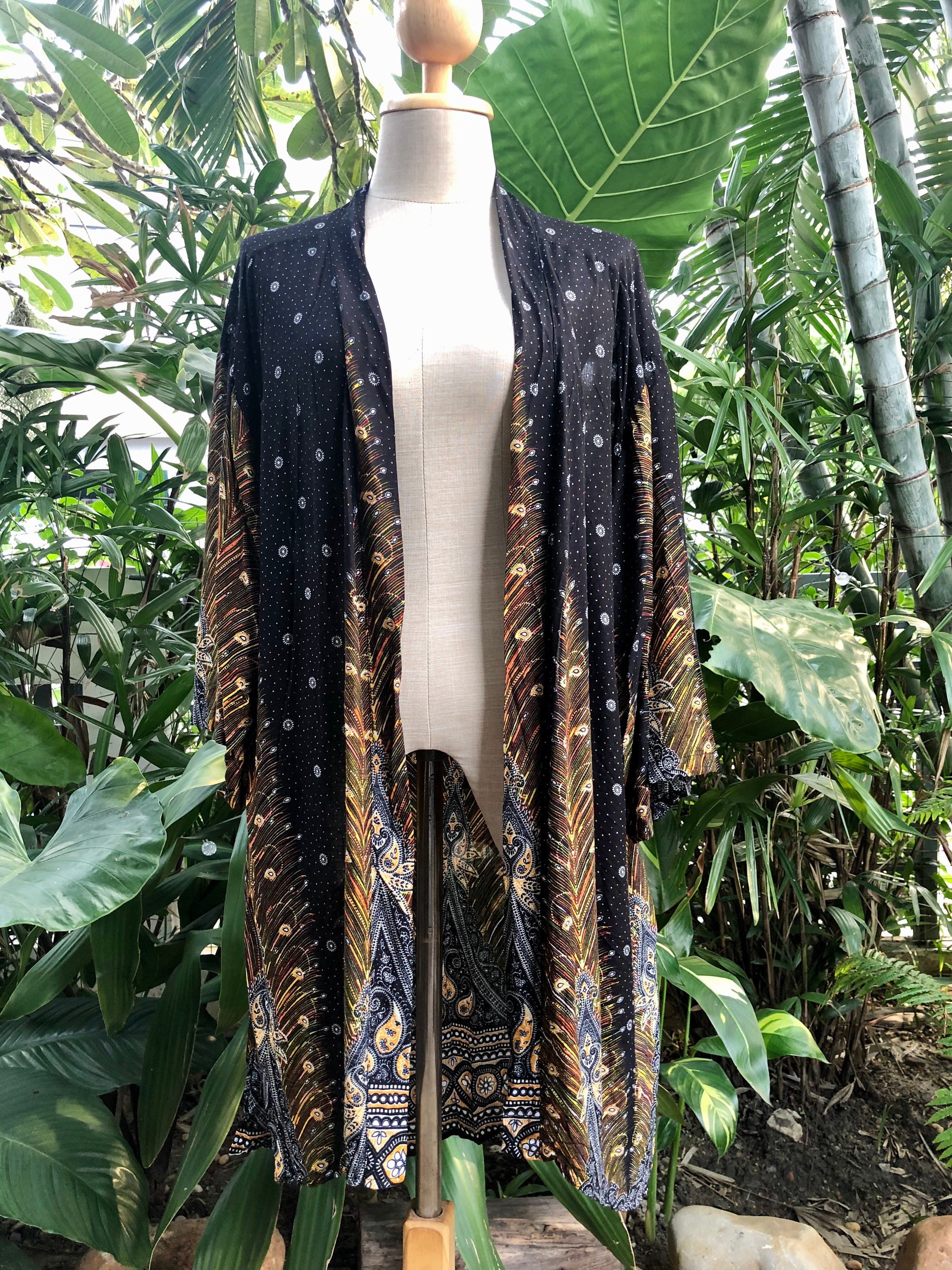 Hippie Cardigan Gypsy Bohemian Boho style Oversize Unisex Plus | Etsy