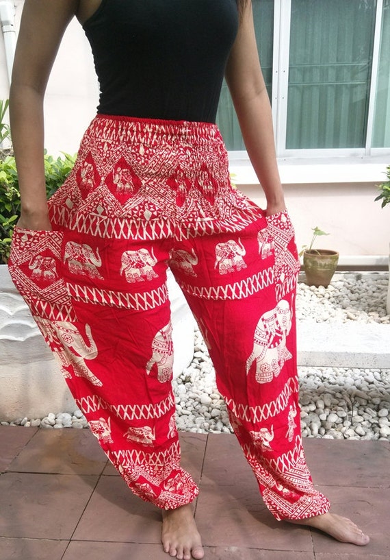 New Trouser Thai Elephant harem Pants Yoga and Exercise Unisex