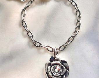 Saint Therese of Liseaux Charm Bracelet Catholic Jewelry and Gifts