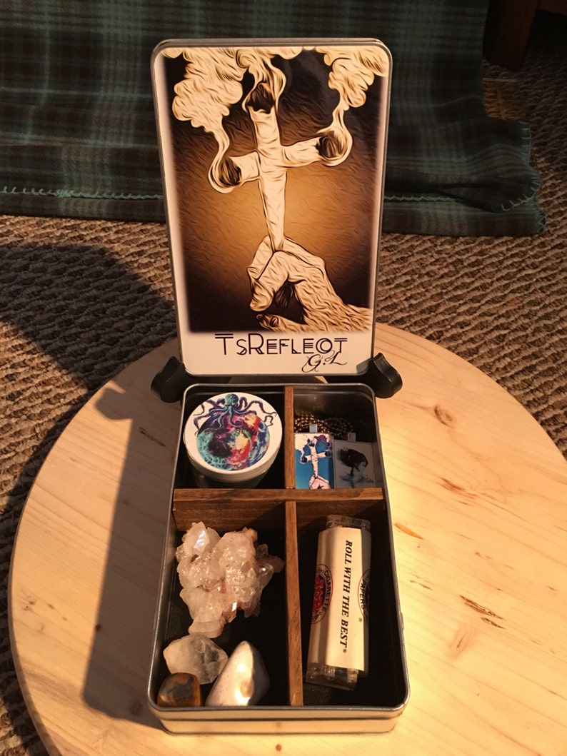 Future of smoking sepia fade jewelry and stash box