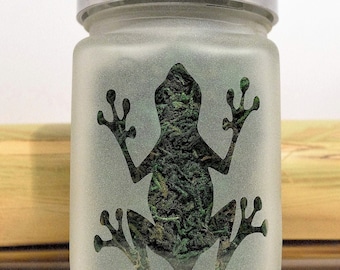 Frog Stash Jar