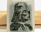 Masked Profile Etched Glass Stash Jar, Airtight, Smell Proof Small Storage Containers by Twisted420Glass