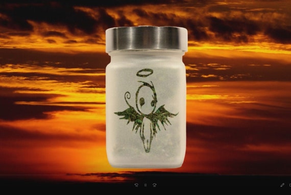 Fallen Angel Stash Jar