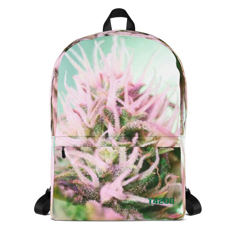 Cannabis Backpack Kush Queen Back Pack Weed Accessories Etsy