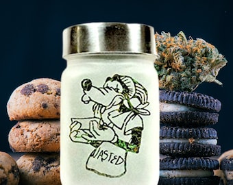 Silly Dog Stash Jar