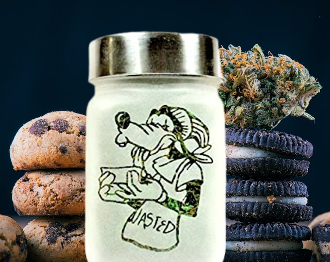 Silly Dog Stash Jar