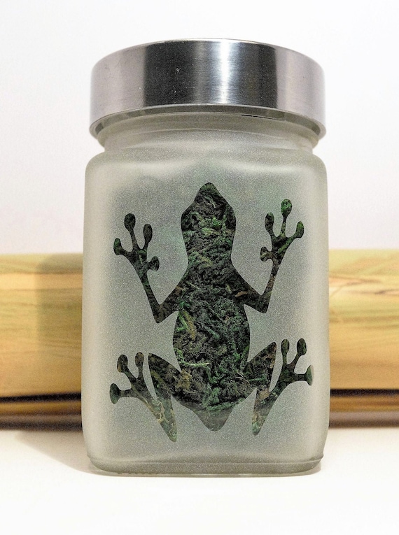 Frog Stash Jar