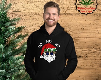 Stoned Santa's Hooded Sweatshirt