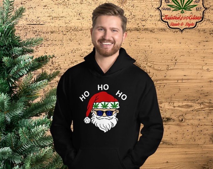 Stoned Santa's Hooded Sweatshirt