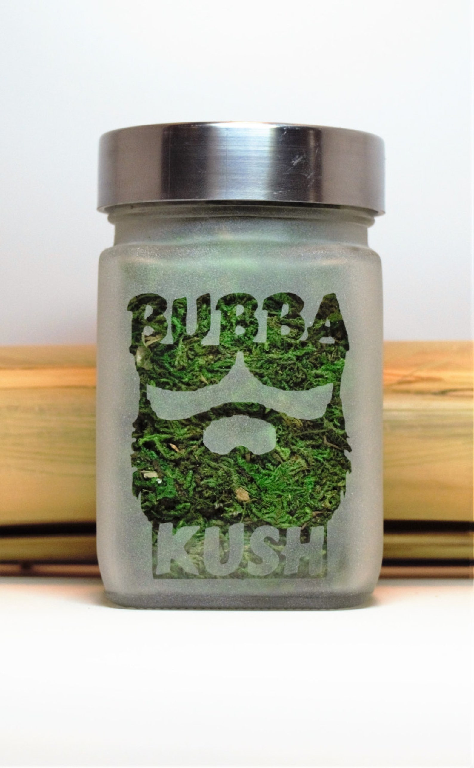 Bubba Kush Stash Jars & Edibles Canisters Stoner Gifts Etsy