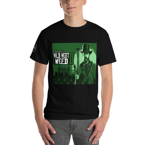 Wild West Weed Short Sleeve Gamers T-Shirt