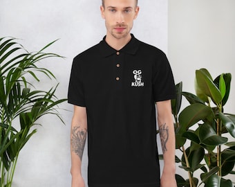 Men’s OG Kush Embroidered Polo Shirt