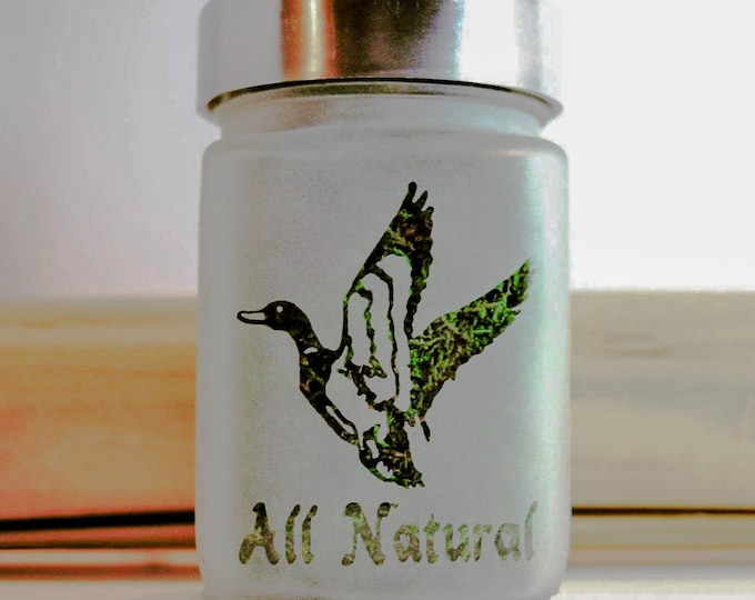 All-Natural Mallard Duck Stash Jar:  Unique Storage Solutions, Perfect Stoner Gear and Weed Accessories