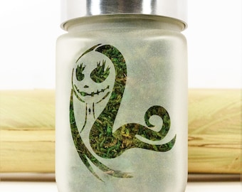 Stash Jar - Sally from Nightmare Before Valentines Day Stash Jar - Weed Accessories, Stoner Gift, Weed Jars