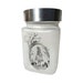 Alice's Etched Glass Stash Jar by Twisted420Glass - Cute Vanity Organizer - Flameless Candle Holder