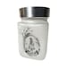 Alice's Etched Glass Stash Jar by Twisted420Glass - Cute Vanity Organizer - Flameless Candle Holder 