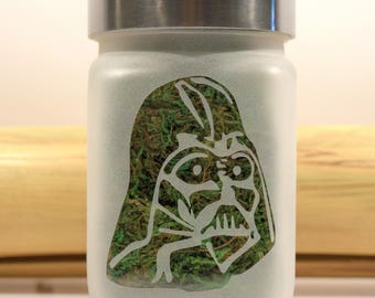 Twisted420Glass Stash Jar: Fun and Functional Herb Storage - Perfect Stoner Gift, Canna 420 Accessories - Weed Jars and Herb Containers