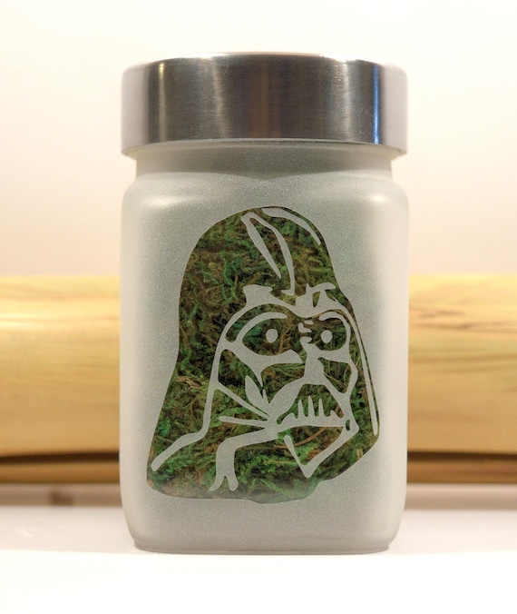 Twisted420Glass Stash Jar: Fun and Functional Herb Storage - Perfect Stoner Gift, Canna 420 Accessories - Weed Jars and Herb Containers