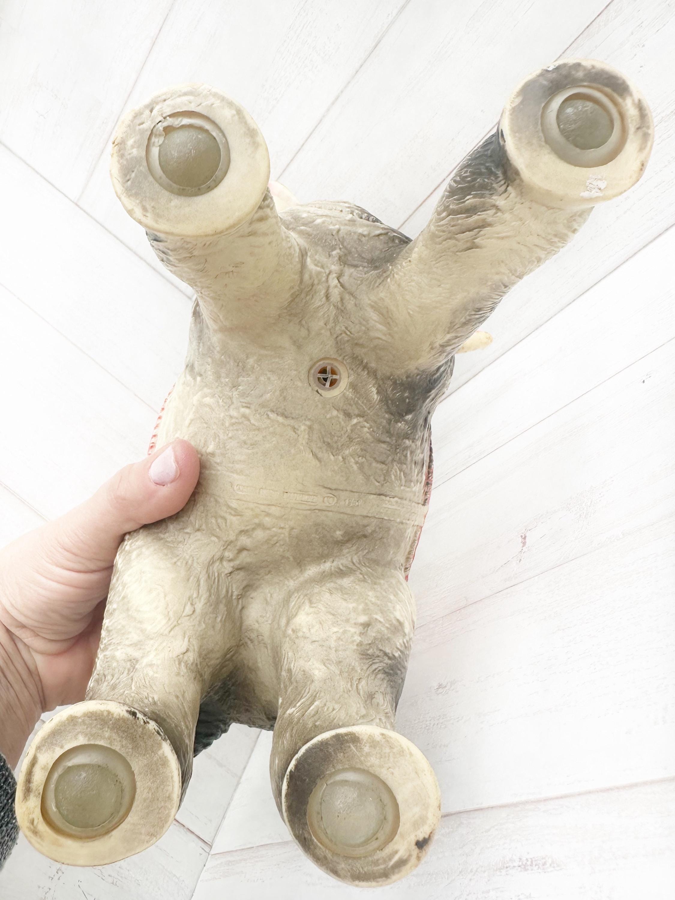©1961/サンラバー/ラバードール/ドンキー/ロバ/vintageアンティーク Vintage…sun Rubber Co… Donkey Toy…1961 - Etsy
