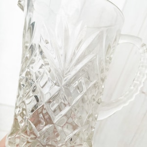 Vintage Cut Glass Creamer